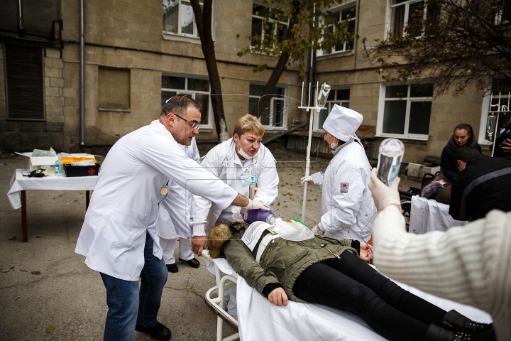 CUTREMUR PUTERNIC în Chișinău. Cât de pregătite sunt autoritățile în caz de dezastru (FOTOREPORT)