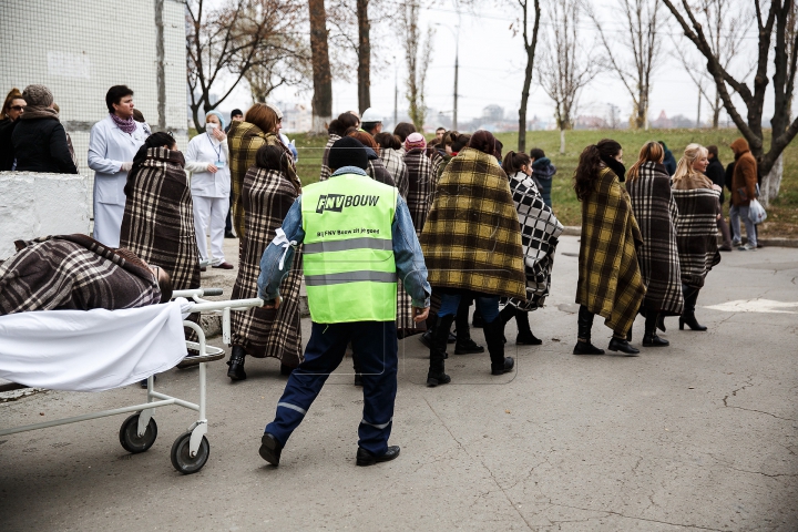 CUTREMUR PUTERNIC în Chișinău. Cât de pregătite sunt autoritățile în caz de dezastru (FOTOREPORT)