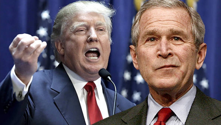 Gest neaşteptat: George W. Bush l-a sunat pe Donald Trump. Ce mesaj i-a transmis