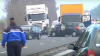 SCENE DE GROAZĂ pe o șosea din Franța: 50 de mașini, implicate într-un accident în lanț (VIDEO)