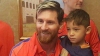 EMOŢIONANT! Un băiețel afgan, fan al lui Messi, și-a întâlnit eroul (VIDEO)