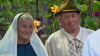 Poveste de dragoste la Ciuciuleni. Şi-au reunit destinele peste 55 de ani şi au jucat o nuntă de invidiat (VIDEO)