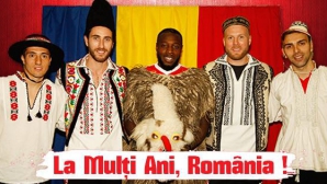 Fotbaliștii străini ai echipei Dinamo au urat "La Mulți Ani" îmbrăcați în costume populare (VIDEO)