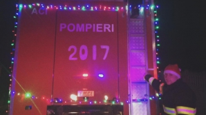 Pompierii, mai aproape de oameni! Au demarat o campanie de prevenire a incendiilor de sărbători