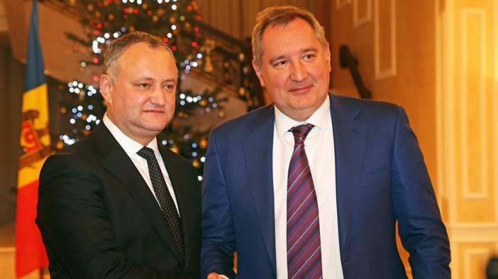 Întrevedere la miez de noapte. Dmitri Rogozin s-a întâlnit cu Igor Dodon