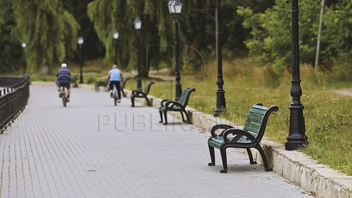 Lucrările din Parcul "Valea Morilor", FINALIZATE. Cât a costat amenajarea aleilor şi a pistei pentru bicicliști