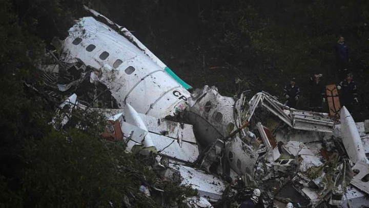 S-A AFLAT de ce S-A PRĂBUŞIT avionul în care se aflau fotbaliştii echipei Chapecoense