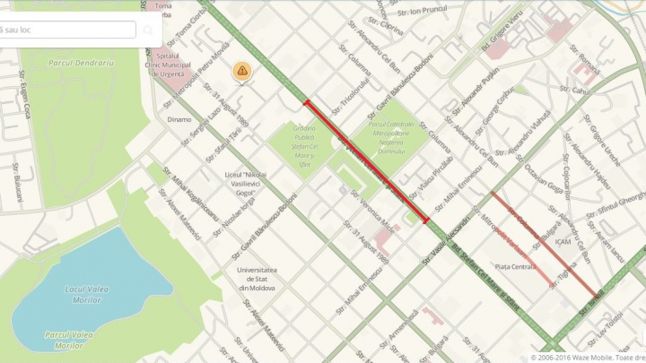 RESTRICŢII DE CIRCULAŢIE în centrul Capitalei! (HARTA)