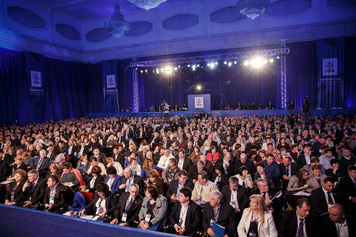 Congresul VIII al PDM. Vlad Plahotniuc: "Vom fi un partid care face lucrurile până la capăt" (FOTOREPORT)