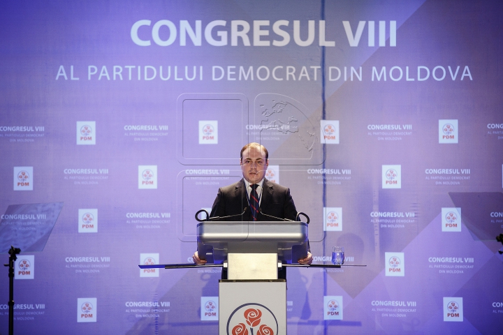 Congresul VIII al PDM. Vlad Plahotniuc: "Vom fi un partid care face lucrurile până la capăt" (FOTOREPORT)