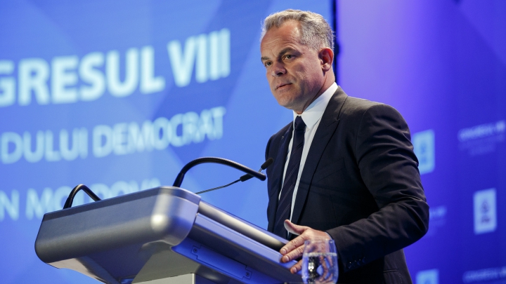 Vlad Plahotniuc este noul preşedinte al Partidului Democrat din Moldova