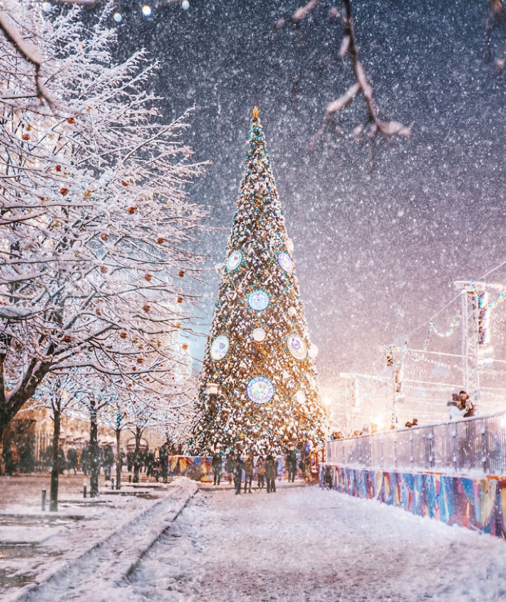 FANTASTIC! O fotografă a arătat în imagini FRUMUSEŢEA SĂRBĂTORILOR DE IARNĂ în Moscova (FOTO)