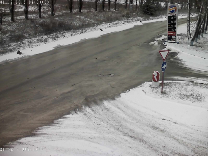 NINGE în nordul ţării! Care este situaţia pe drumurile naţionale (FOTO)