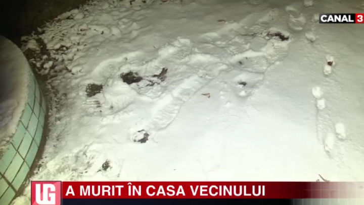 Caz TRAGIC la Durleşti! Un bărbat a murit în casa vecinului (VIDEO)