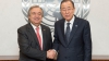 2017 aduce un nou secretar general la ONU. Ban Ki-moon a predat ștafeta lui Antonio Guterres