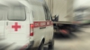 ACCIDENT GROAZNIC cu o ambulanţă. Un medic a zburat prin uşa din spate (VIDEO)