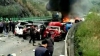 ACCIDENT GROAZNIC pe o autostradă din China: Mai multe mașini au EXPLODAT (VIDEO)