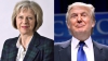 Președintele Statelor Unite, Donald Trump, se întâlneşte cu premierul Marii Britanii, Theresa May