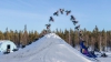 IMPRESIONANT! Daniel Bodin a efectuat un truc complicat cu snowmobilul, pentru prima oară în istorie (VIDEO)