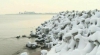 FENOMEN RAR! Marea Neagră a început să "fiarbă" la minus 15 grade (VIDEO)