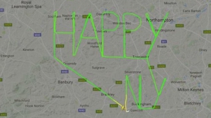 CEA MAI ORIGINALĂ FELICITARE de Revelion! Ce a făcut un pilot britanic (VIDEO)