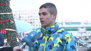 Iulian Oprea s-a alăturat lotului naţional de sanie