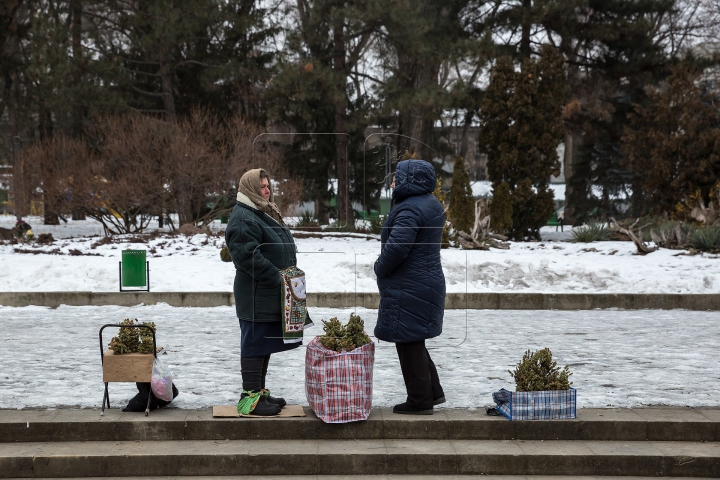 Ajunul Bobotezei pe Stil Vechi. Credincioşii s-au dus la biserică pentru a lua apă sfinţită (FOTOREPORT)