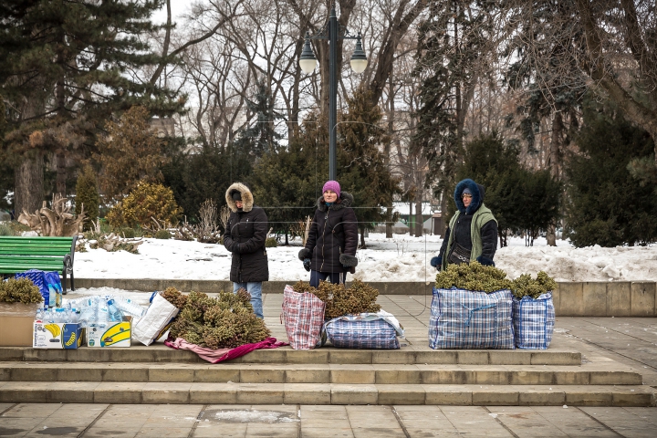 Ajunul Bobotezei pe Stil Vechi. Credincioşii s-au dus la biserică pentru a lua apă sfinţită (FOTOREPORT)