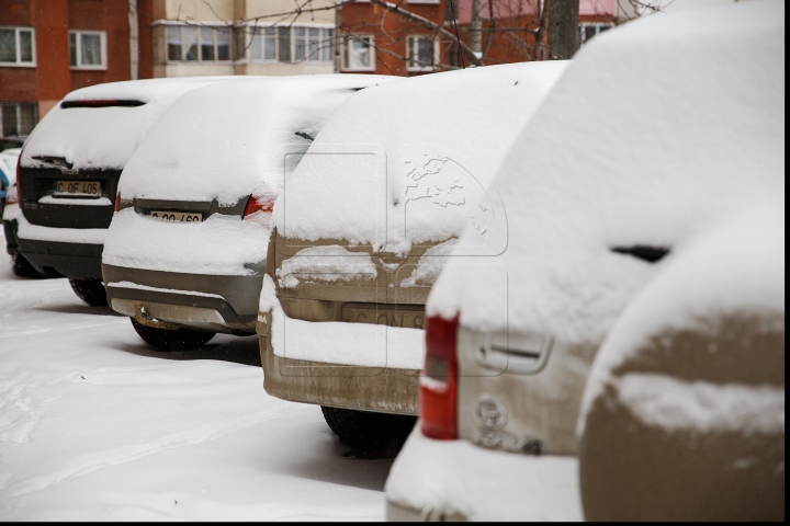 VISCOL PUTERNIC şi NINGE! Iarna a pus stăpânire pe ţară! Cum se circulă în Capitală şi ce spun meteorologii