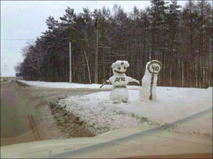 Cei mai haioşi oameni de zăpadă (GALERIE FOTO)