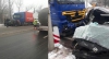 ACCIDENT CUMPLIT la Peresecina: Un tânăr a murit după ce maşina sa a fost lovită de un TIR (FOTO)