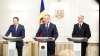 Prima întâlnire a şefilor celor mai importante instituţii din stat. Declaraţiile lui Andrian Candu, Pavel Filip şi Igor Dodon (VIDEO)