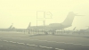 PANICĂ: Un avion de pasageri a ieșit de pe pistă la aterizare
