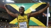 Campionul mondial, Usain Bolt, şi-a demonstrat abilităţile muzicale la finalului turneului Nitro