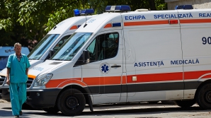 ACCIDENT GRAV. Un bărbat a ajuns în reanimare, după ce a fost lovit în plin de o mașină