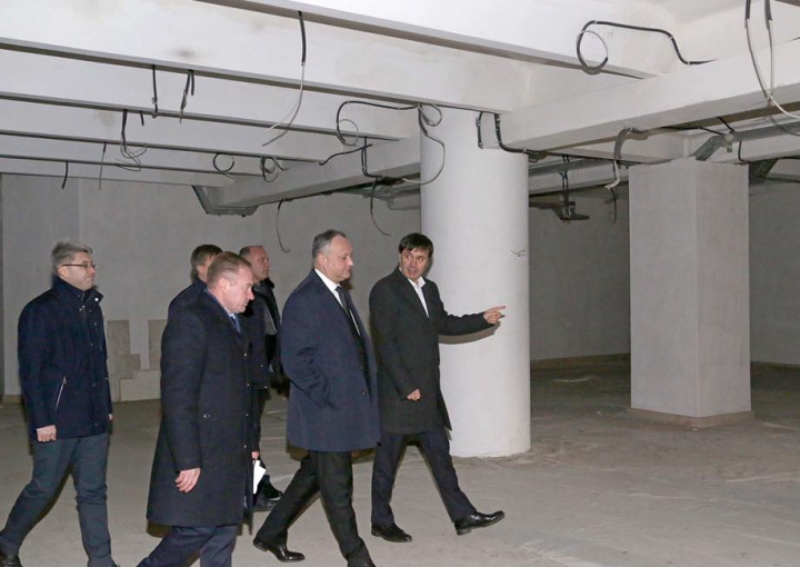 Dodon a inspectat sediul Președinției, devastat în aprilie 2009: Timpul s-a oprit în loc (FOTO)