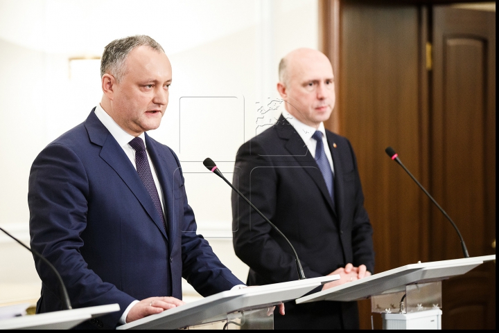 Prima întâlnire a şefilor celor mai importante instituţii din stat. Declaraţiile lui Andrian Candu, Pavel Filip şi Igor Dodon (VIDEO)