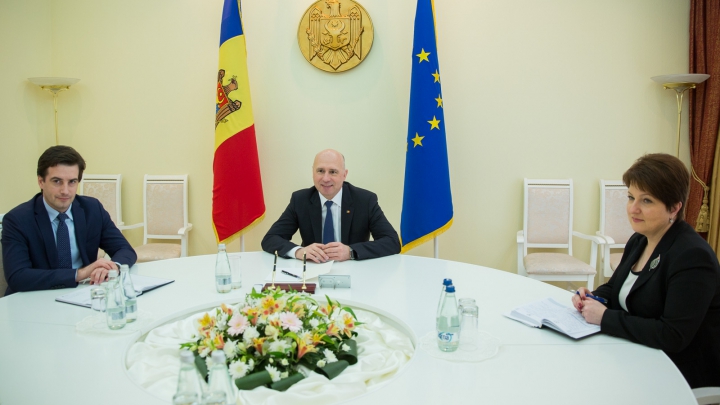 Pavel Filip s-a întâlnit cu conducerea Asociaţiei Investitorilor Străini din Moldova. Despre ce au discutat