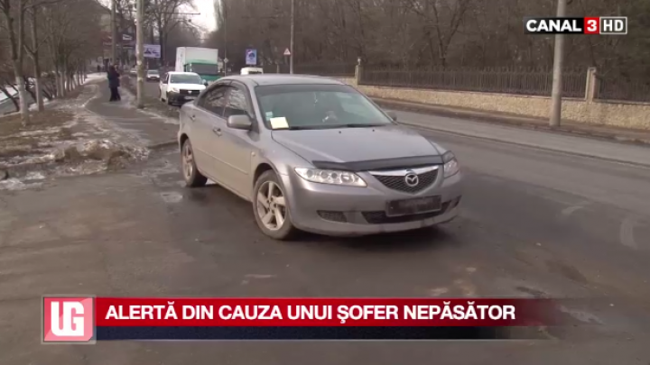 ALERTĂ din cauza unui șofer nepăsător! MOTIVUL pentru care oamenii legii au fost puși pe jar