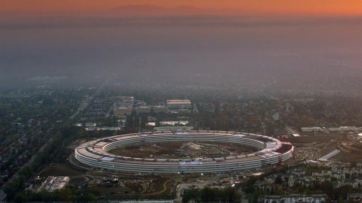 Cum arată Apple Park, cel mai mare imobil ventilat natural din lume (VIDEO)