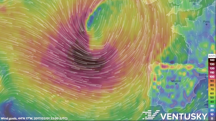 Natura s-a dezlănţuit în Spania. Meteorologii au emis COD ROŞU de vreme rea (FOTO/VIDEO)