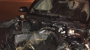 ACCIDENT TERIBIL în Capitală: Un tânăr, internat la reanimare, iar un alt şofer s-a ales cu o rană la cap