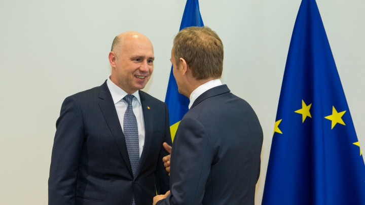 Donald Tusk, președintele Consiliului European către Pavel Filip: Aveți tot suportul meu personal și al UE în avansarea reformelor