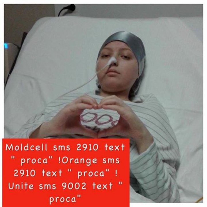 Adriana luptă pentru viaţă. Istoria tulburătoare a unei fetiţe de 15 ani, diagnosticată cu leucemie (FOTO)