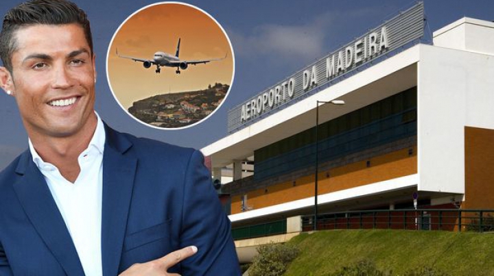 Aeroportul din insula Madeira a fost redenumit "Cristiano Ronaldo". Care este MOTIVUL  (GALERIE FOTO)