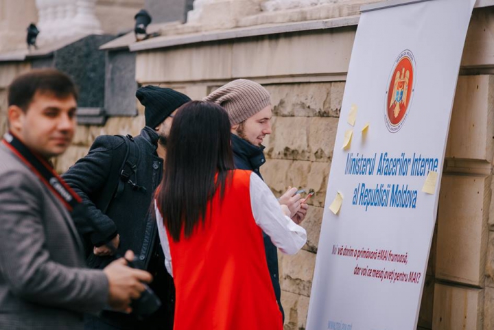 Ministerul Afacerilor Interne a vestit sosirea primăverii şi a primit mesaje de felicitare de la cetăţeni (FOTO)