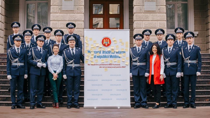 Ministerul Afacerilor Interne a vestit sosirea primăverii şi a primit mesaje de felicitare de la cetăţeni (FOTO)