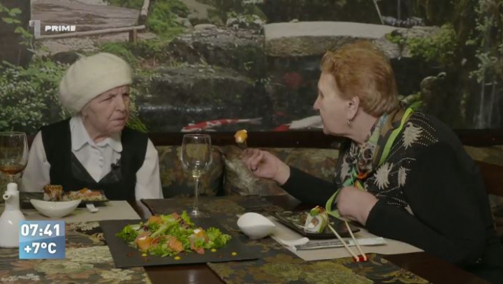 Tanti Galina şi tanti Janeta, pentru prima dată SUSHI. Reacţia femeilor, DE MILIOANE (VIDEO)