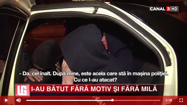 Avea un dosar penal pentru huliganism, dar a mai BĂTUT CU BESTIALITATE doi tineri pe stradă. Ce riscă acum agresorul