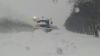 MAȘINI BLOCATE pe șoseaua Chișinău - Cimișlia. Zăpada e mare și nu mai pot înainta (VIDEO)